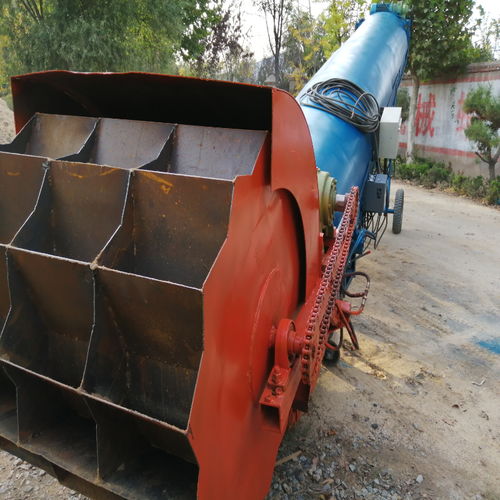 拋糧機 電動真空上料機 匯勝圓形堆取料機工作視頻